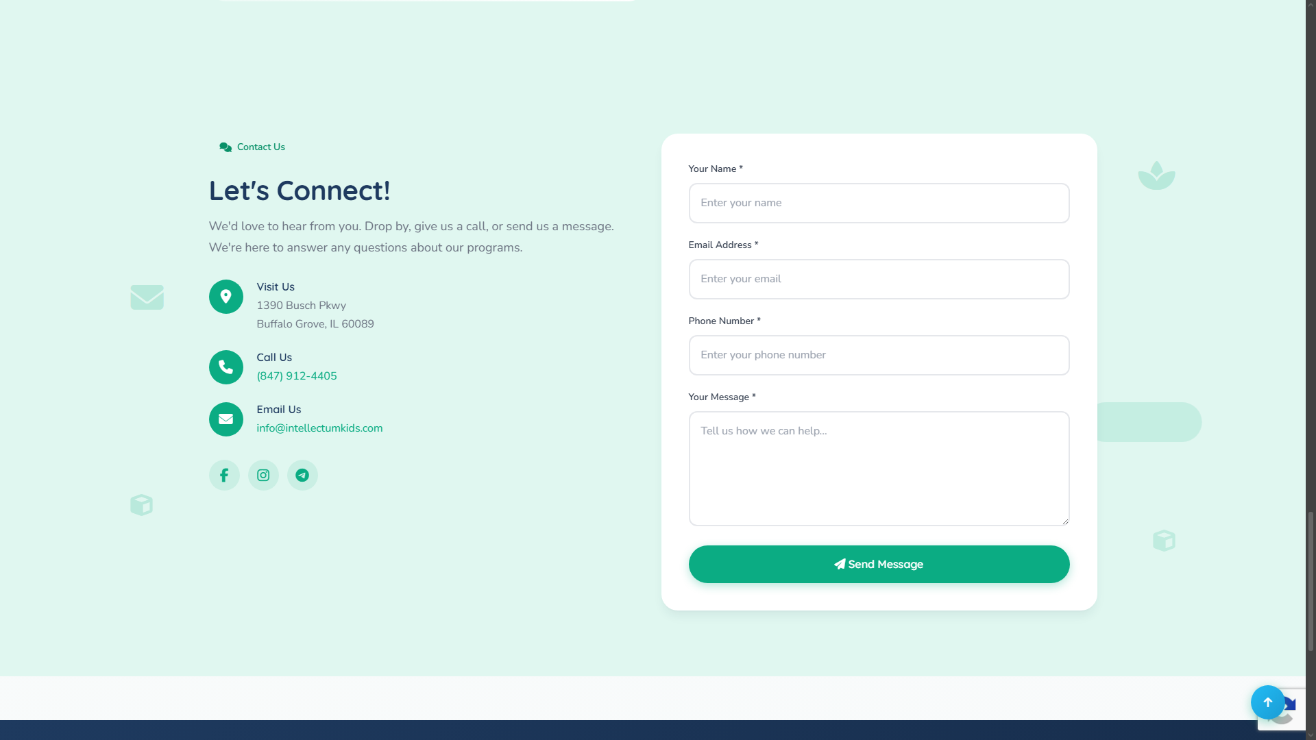 Intellectum Kids — Contact