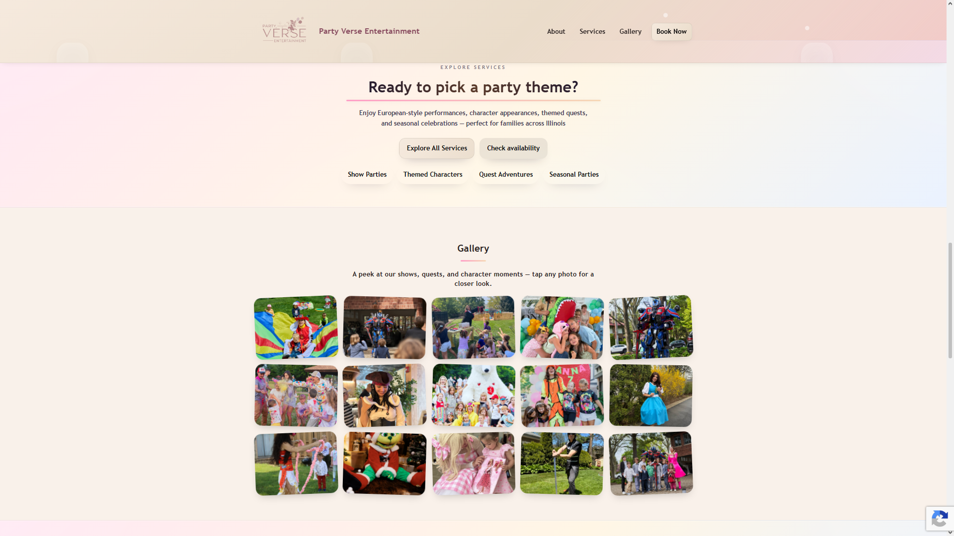 Party Verse — Gallery