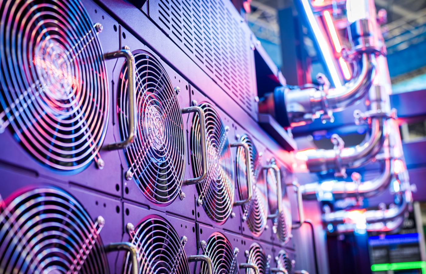 Data center infrastructure behind a custom web application